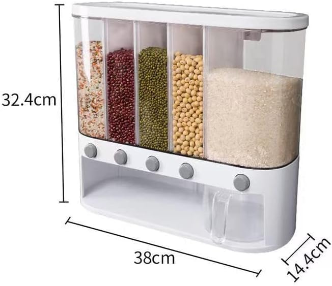 Dispenser de Cereais e Temperos Multifuncional KBN