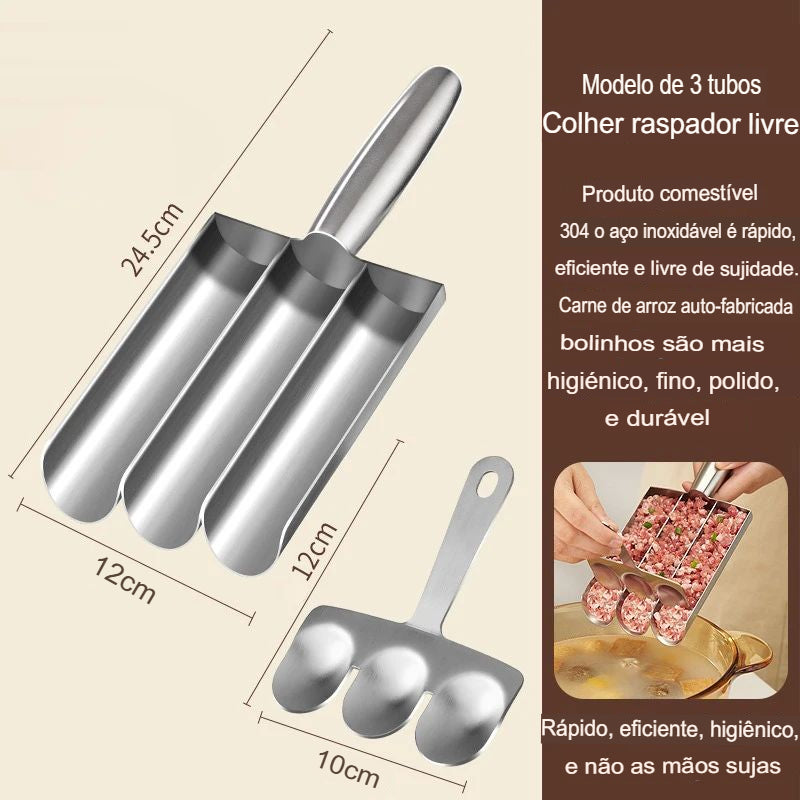 Colher em Molde para Bolinhos de Carne KBN