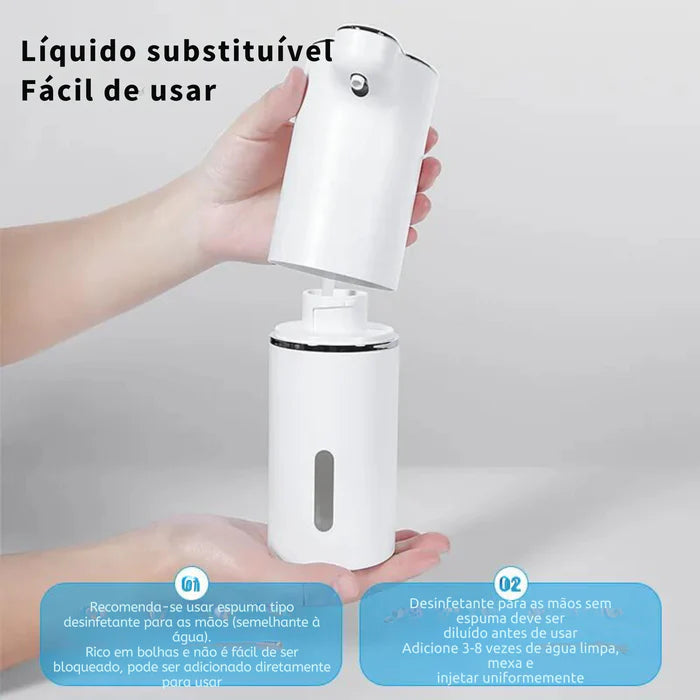 Dispensador Automático de Sabonete Líquido USB KBN