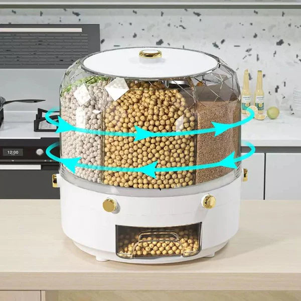 Dispenser Giratório de Alimentos e Cereais KBN