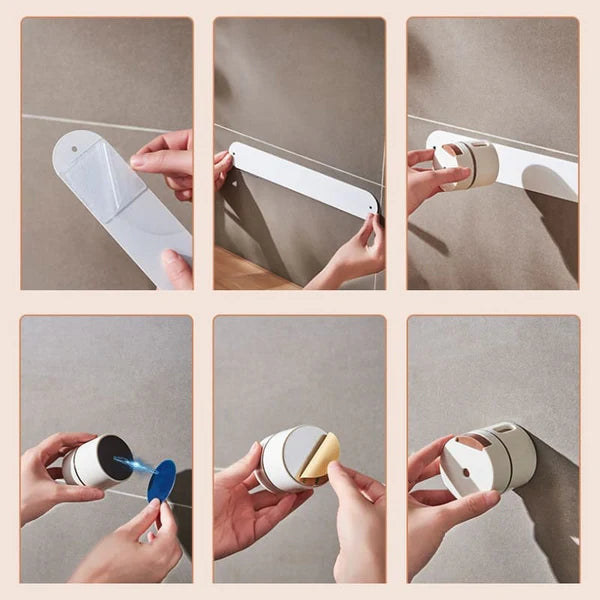 Kit de Porta-Temperos Magnéticos KBN Linha SpiceWall Pro