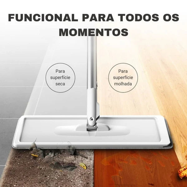 Esfregão de Limpeza Giratório KBN PowerMop
