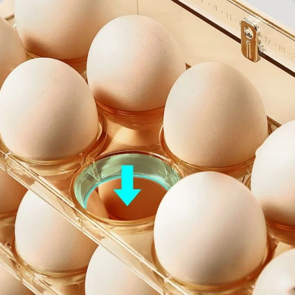 Organizador de Geladeira para Ovos KBN Linha FreshEgg