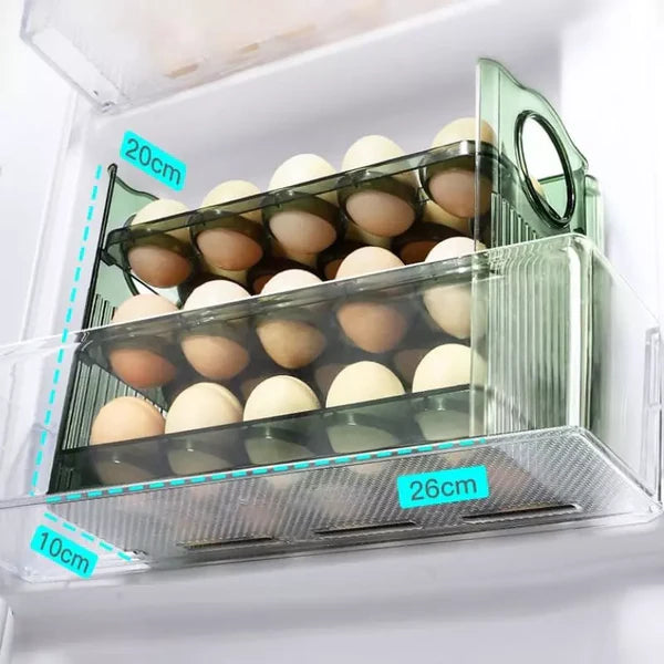 Organizador de Geladeira para Ovos KBN Linha FreshEgg