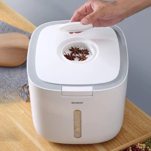 Recipiente Porta-Mantimentos com Tampa Automática KBN
