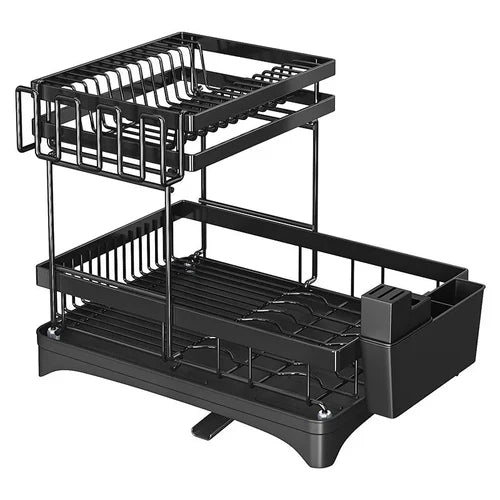 Organizador e Escorredor de Pratos e Talheres KBN Organize Home