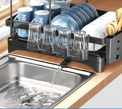 Organizador e Escorredor de Pratos e Talheres KBN Organize Home