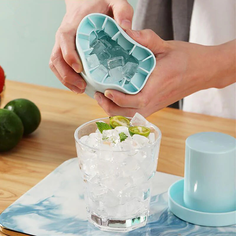 Copo de Silicone KBN para Cubos de Gelo