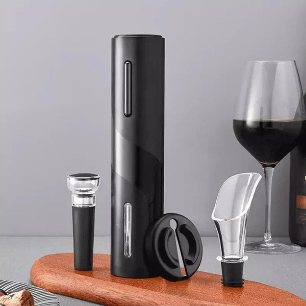 Abridor de Vinho Elétrico Recarregável com Design Sofisticado KBN