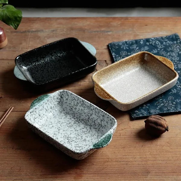 Assadeira de Cerâmica Japonesa para Forno, Mesa e Servir KBN