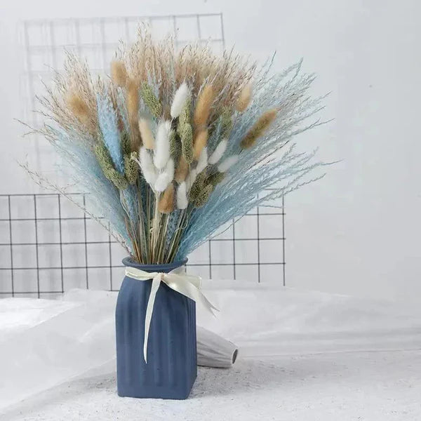 Buquê de Capim dos Pampas Natural para Decoração de Ambientes KBN