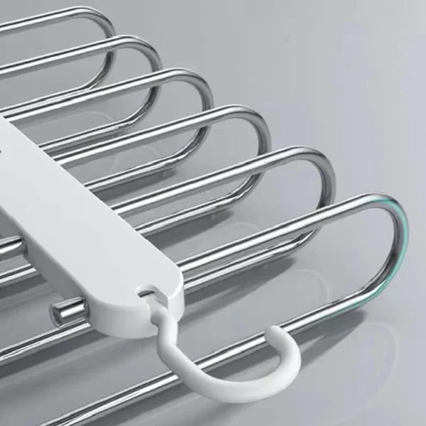 Cabide Organizador de Calças 6 em 1 para Guarda-Roupa KBN