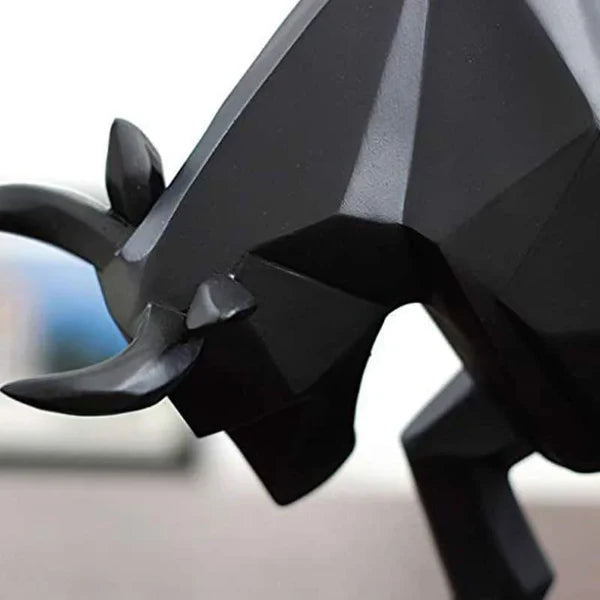 Decoração de Mesa de Resina Estátua Touro KBN