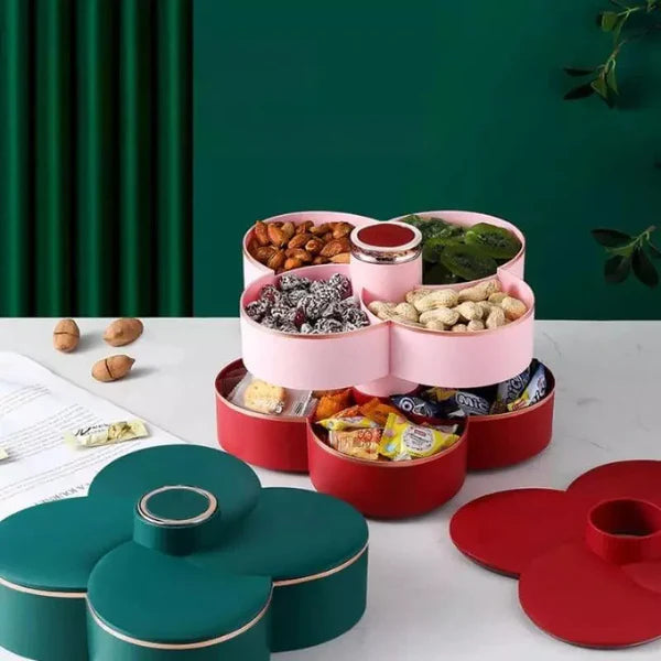 Organizador Giratório para Alimentos e Doces com Tampa Hermética KBN