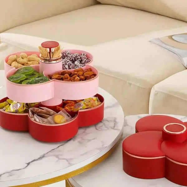 Organizador Giratório para Alimentos e Doces com Tampa Hermética KBN
