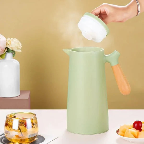 Garrafa Térmica para Café Vidro Borossilicato 1L para Bebidas Quentes KBN