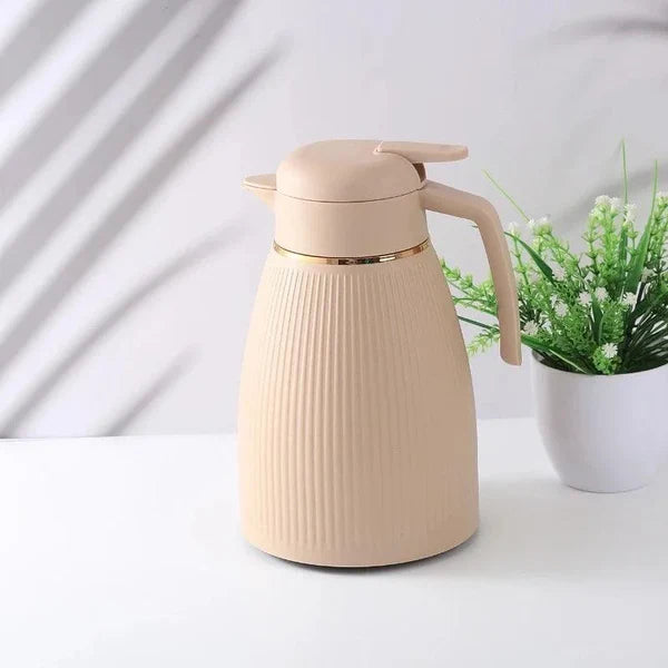 Garrafa Térmica de Inox para Café e Chá com Forro de Vidro KBN
