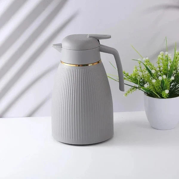 Garrafa Térmica de Inox para Café e Chá com Forro de Vidro KBN
