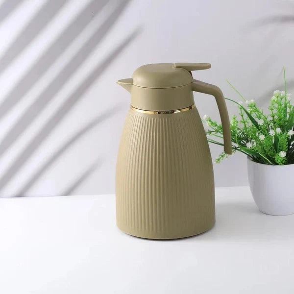 Garrafa Térmica de Inox para Café e Chá com Forro de Vidro KBN