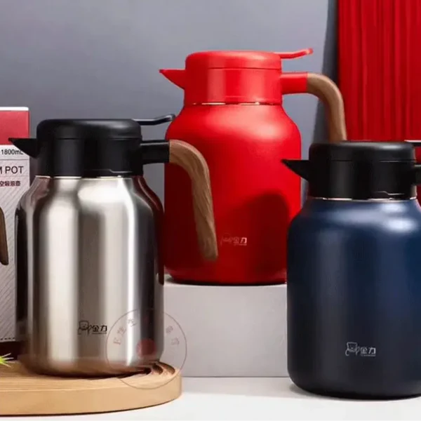 Garrafa Térmica Inox com Alta Capacidade para Café e Água KBN