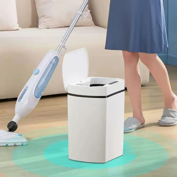 Lixeira Inteligente 15L com Sensor Automático para Banheiro e Cozinha KBN