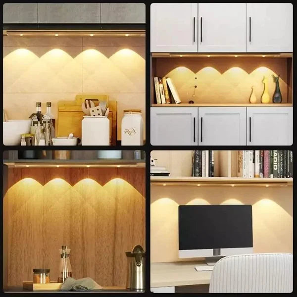 Luminária LED Magnética com Sensor de Movimento e Bateria KBN