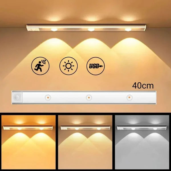 Luminária LED Magnética com Sensor de Movimento e Bateria KBN