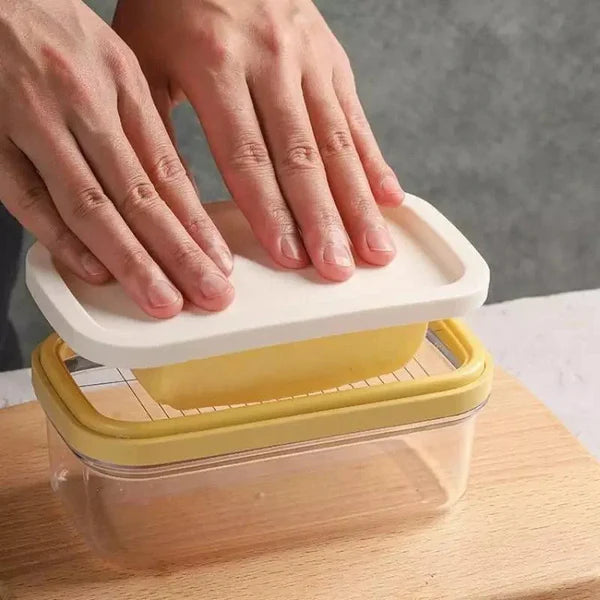 Manteigueira com Fatiador Integrado para Mesa e Cozinha KBN