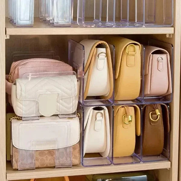 Organizador de Bolsas e Acessórios Acrílico Transparente KBN