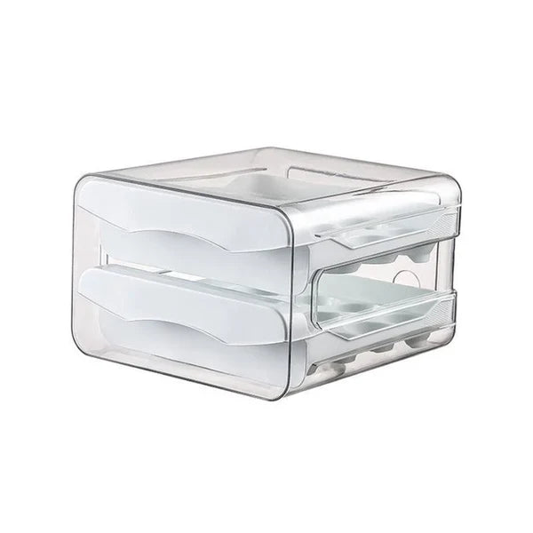 Organizador de Gavetas para Ovos Transparente para Geladeira KBN