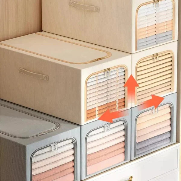 Organizador de Guarda Roupas em Tecido Premium para Closet KBN