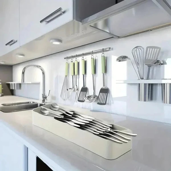Organizador de Talheres Compartimentado KBN Organize Home