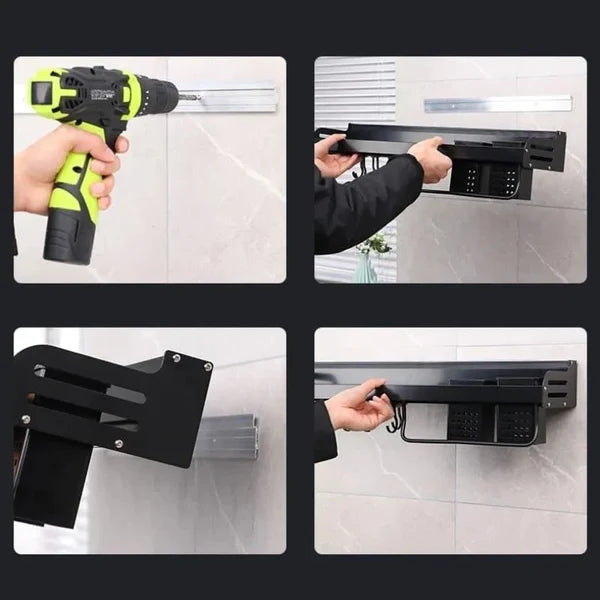Prateleira Multifuncional para Cozinha em Aço Inox KBN