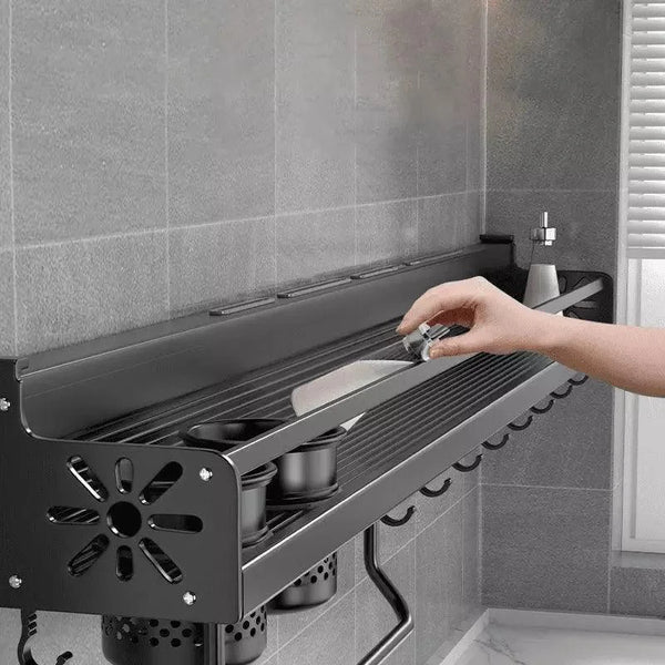 Prateleira Multifuncional para Cozinha em Aço Inox KBN