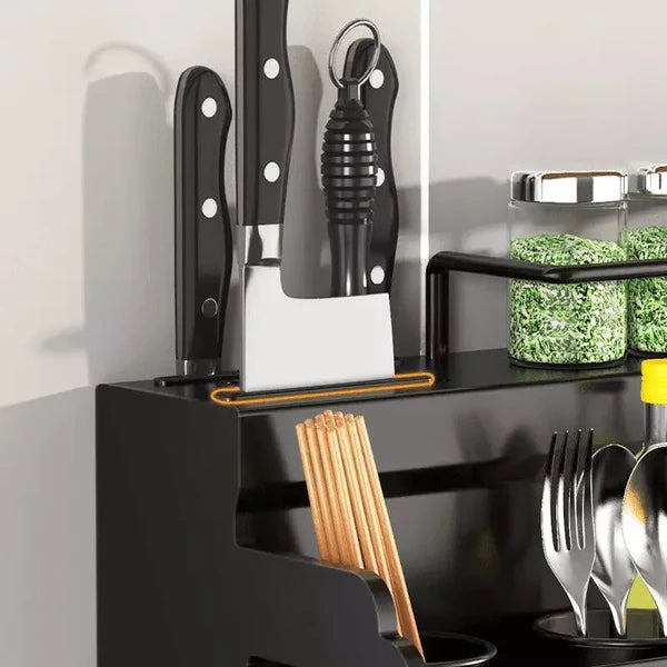 Prateleira Multifuncional para Cozinha em Aço Inox KBN