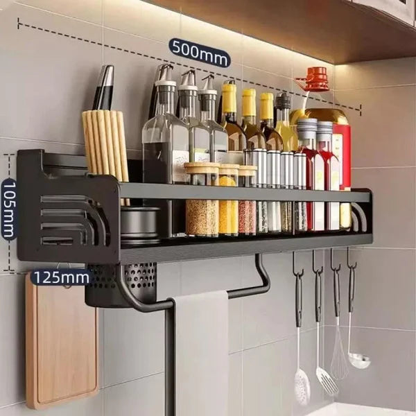 Prateleira Multifuncional para Cozinha em Aço Inox KBN