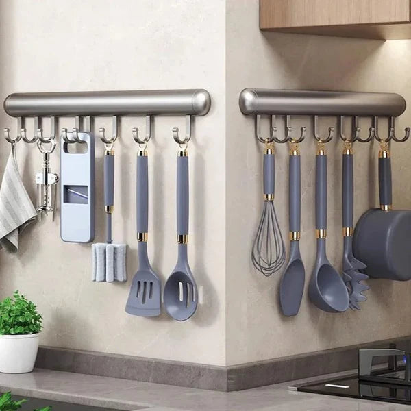 Suporte de Parede Organizador de Utensílios de Cozinha KBN