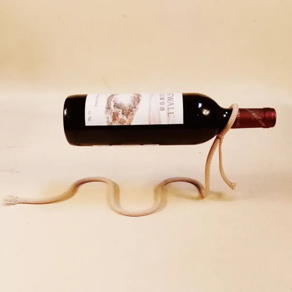 Suporte de Vinho em Forma de Cordas para Cozinha e Bar KBN