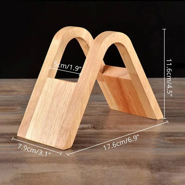Suporte para Filtro de Café em Bambu Maciço Vertical KBN