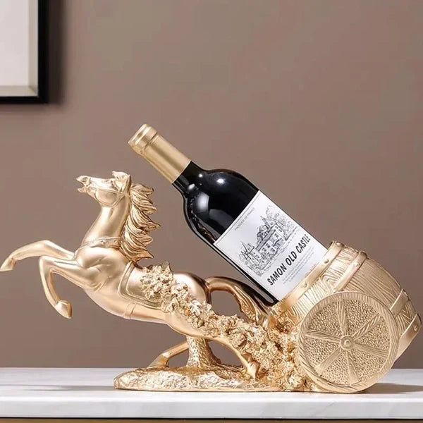 Suporte para Vinho Cisne Criativo em Estilo Clássico KBN
