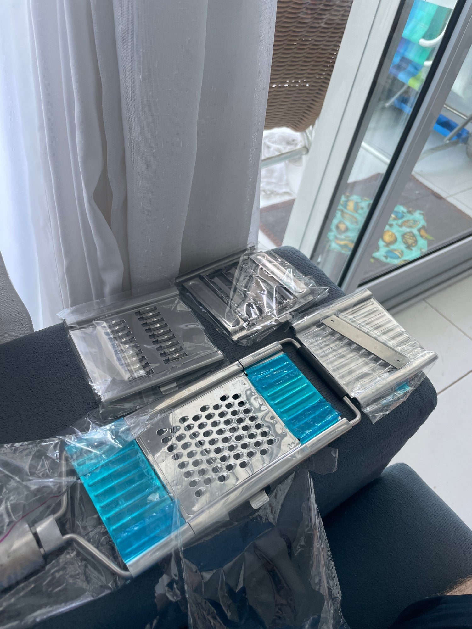 Ralador Multiuso KBN em Aço Inoxidável FlexGrate
