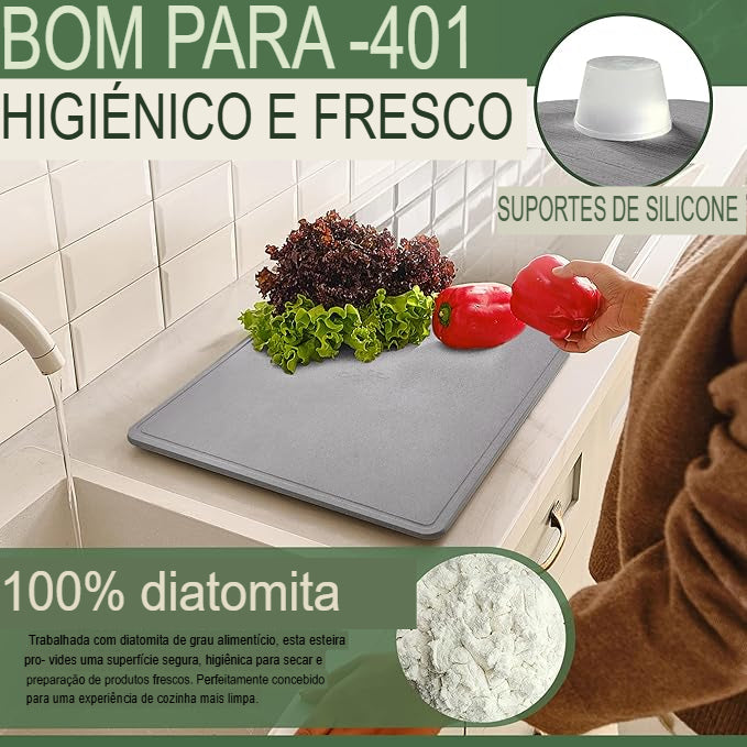 Tapete de Secagem para Bancada de Cozinha KBN