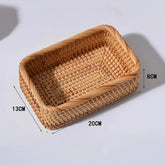 Cesto Decorativo Trançado Organizador Natural KBN