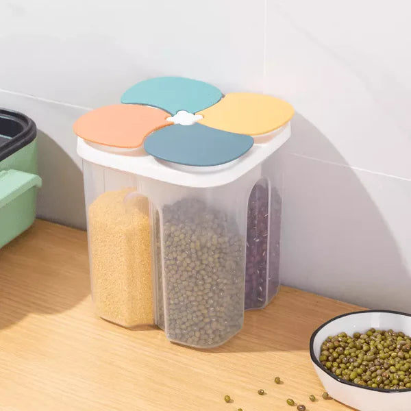 Dispensador Porta-Alimentos com Divisórias Kanban Store
