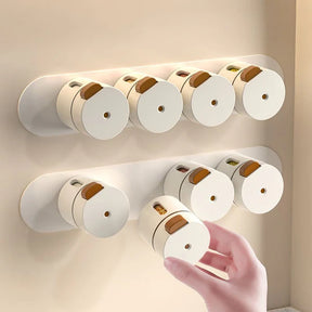 Kit de Porta-Temperos Magnéticos KBN Linha SpiceWall Pro