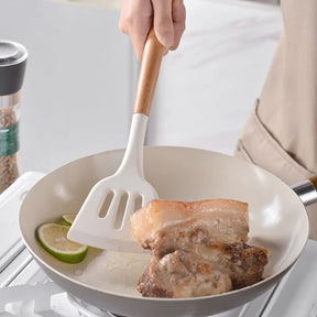 Kit de Utensílios de Cozinha de Silicone KBN WoodTouch