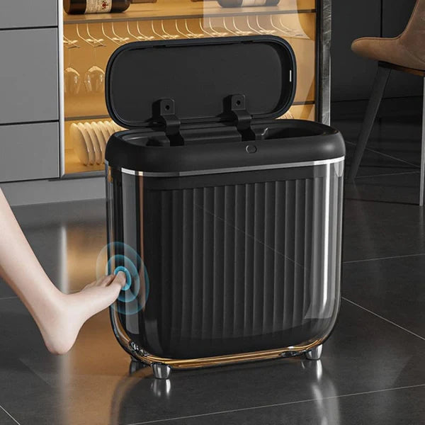 Lixeira Automática KBN CleanSense para Pia de Cozinha e Banheiro