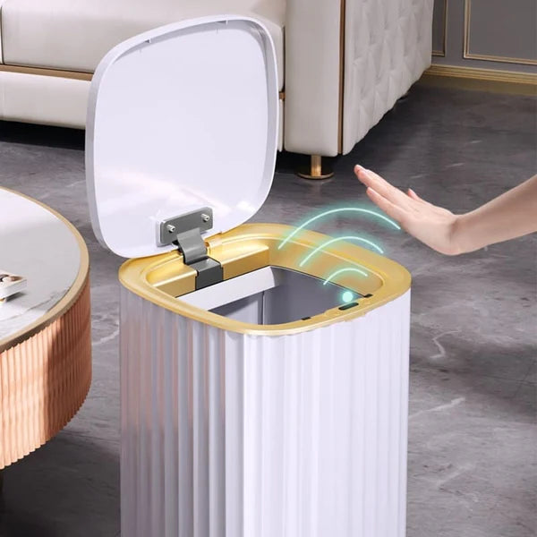 Lixeira para Banheiro e Cozinha Automática com Sensor Inteligente KBN