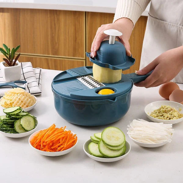 Multifuncional KBN Cortador e Ralador Linha VeggieGrind