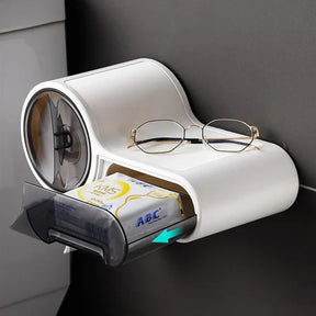 Porta Papel Higiênico Com Gaveta KBN PaperPlus
